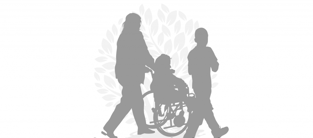 A family with a disabled loved one. Lasting power of attorney from Cedar Wills & Trusts, UK