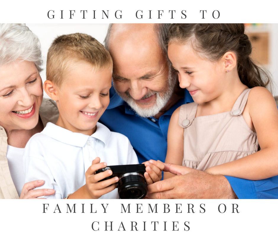 Gifts and donations can be decided on for you by a lasting power of attorney
